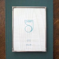 Vintage silver plated photo frame | Silver plated photo frame 15x20 cm | Vintage silver plated picture frame | Vintage Jyden frame