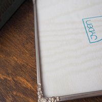 Vintage silver plated photo frame | Silver plated photo frame 15x20 cm | Vintage silver plated picture frame | Vintage Jyden frame