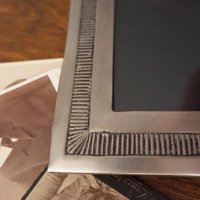 Vintage photo frame | Heavy silver tone frame | Vintage photo frame | Vintage picture frame | Silver tone photo frame | Silver picture frame