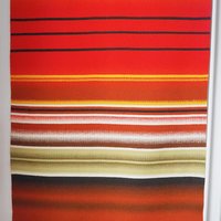 Vintage wall hanging | Finnish Raanu | Scandinavian wall tapestry | Red Raanu wall hanging | Large vintage wall tapestry | Made in Finland