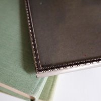 Vintage silver plated photo frame | Silver plated picture frame 17x23 cm | Vintage silver picture frame | Vintage photo frame 17x23 cm