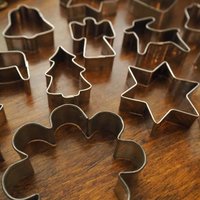 Vintage gingerbread shapes | Vintage gingerbread molds | Traditional gingerbread cookie shapes | Christmas baking molds | Vintage baking