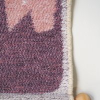 Vintage wall hanging | Large wall hanging | Vintage wall tapestry | Scandinavian woven textile | Made in Finland | Cottongrass tapestry