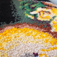 Vintage wall hanging | Vintage violin tapestry | Thick wall tapestry | Cottage core wall hanging | Vintage tapestry | Retro wall hanging