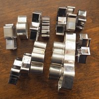 Vintage gingerbread shapes | Vintage gingerbread molds | Traditional gingerbread cookie shapes | Christmas baking molds | Vintage baking