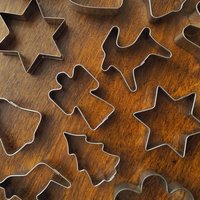 Vintage gingerbread shapes | Vintage gingerbread molds | Traditional gingerbread cookie shapes | Christmas baking molds | Vintage baking