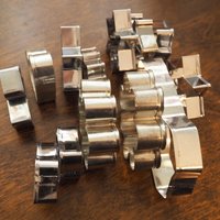 Vintage gingerbread shapes | Vintage gingerbread molds | Traditional gingerbread cookie shapes | Christmas baking molds | Vintage baking