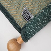 Vintage wall hanging | Long wall hanging | Nature wall hanging | Scandinavian woven textile | Made in Finland