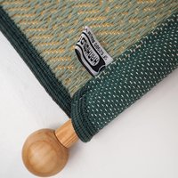 Vintage wall hanging | Long wall hanging | Nature wall hanging | Scandinavian woven textile | Made in Finland