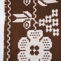 Vintage wall hanging | Brown and light beige wall hanging | Scandinavian wall hanging | Vintage wall tapestry | Handmade wall tapestry