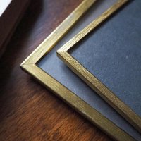 Set of two vintage photo frames | Vintage brass frames | Matching vintage frames | Vintage brass frame set | Vintage Jyden frames