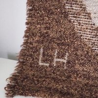 Vintage wall hanging | Scandinavian wall tapestry | Lapuan Kankurit wall hanging | Vintage wall tapestry | Finnish wall tapestry | Cattails