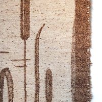 Vintage wall hanging | Scandinavian wall tapestry | Lapuan Kankurit wall hanging | Vintage wall tapestry | Finnish wall tapestry | Cattails