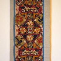 Vintage wall hanging | Scandinavian wall hanging | Traditional wall tapestry | Ornamental wall hanging | Finnish tapestry