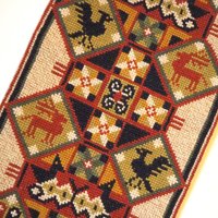 Vintage wall hanging | Scandinavian wall hanging | Traditional wall tapestry | Ornamental wall hanging | Finnish tapestry