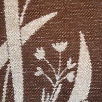 Vintage wall hanging | Large wall hanging | Scandinavian wall tapestry | Brown and beige wall hanging | Made in Finland