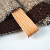 Vintage wall hanging | Large wall hanging | Scandinavian woven textile | Brown and beige wall hanging | Abstract wall tapestry