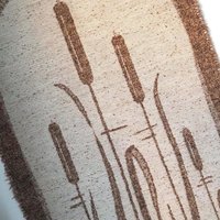 Vintage wall hanging | Scandinavian wall tapestry | Lapuan Kankurit wall hanging | Vintage wall tapestry | Finnish wall tapestry | Cattails