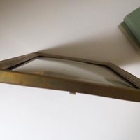 Vintage photo frame 18x24 cm | Vintage brass frame | Brass picture frame | Ornate photo frame | Vintage photo frame