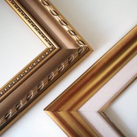 Vintage wooden frames | Vintage wooden picture frames | Gilded vintage frames | Made in Finland