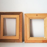 Vintage wooden frames | Vintage wooden picture frames | Gilded vintage frames | Made in Finland