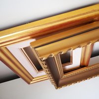 Vintage wooden frames | Vintage wooden picture frames | Gilded vintage frames | Made in Finland
