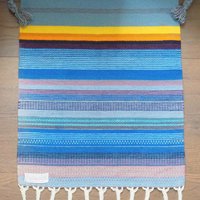 Vintage wall tapestry | Arktinen Horisontti by Elsa Montell-Saanio | Finnish Raanu | Lapland | Vintage wall hanging | Made in Finland