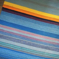 Vintage wall tapestry | Arktinen Horisontti by Elsa Montell-Saanio | Finnish Raanu | Lapland | Vintage wall hanging | Made in Finland