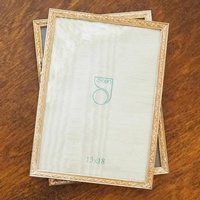 Set of two vintage photo frames | Vintage photo frames 13x18 cm | Vintage picture frames | Vintage picture frames