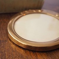 Vintage photo frame | Oval photo frame Finland | Floral picture frame | Vintage picture frame | Made in Finland