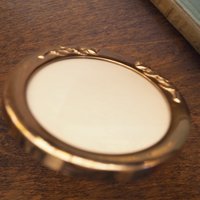 Vintage photo frame | Oval photo frame Finland | Floral picture frame | Vintage picture frame | Made in Finland