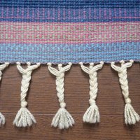 Vintage wall tapestry | Arktinen Horisontti by Elsa Montell-Saanio | Finnish Raanu | Lapland | Vintage wall hanging | Made in Finland