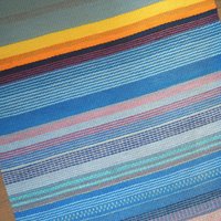 Vintage wall tapestry | Arktinen Horisontti by Elsa Montell-Saanio | Finnish Raanu | Lapland | Vintage wall hanging | Made in Finland