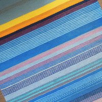 Vintage wall tapestry | Arktinen Horisontti by Elsa Montell-Saanio | Finnish Raanu | Lapland | Vintage wall hanging | Made in Finland