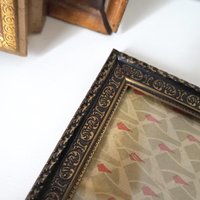 Vintage photo frame 18x24 cm | Vintage brass frame | Brass picture frame | Vintage picture frame | Finnish photo frame