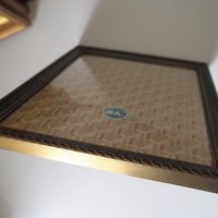 Vintage photo frame 18x24 cm | Vintage brass frame | Brass picture frame | Vintage picture frame | Finnish photo frame