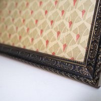 Vintage photo frame 18x24 cm | Vintage brass frame | Brass picture frame | Vintage picture frame | Finnish photo frame