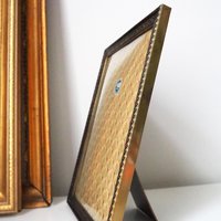 Vintage photo frame 18x24 cm | Vintage brass frame | Brass picture frame | Vintage picture frame | Finnish photo frame