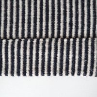 Vintage wall tapestry | Long wall hanging | Scandinavian woven textile | Geometrical wall tapestry | Black and white wall tapestry