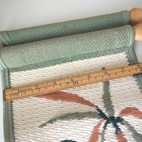 Vintage wall hanging | Long wall hanging | Nature wall hanging | Scandinavian woven textile | Made in Finland