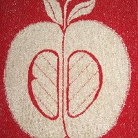 Vintage wall hanging | Apple wall tapestry | Red wall hanging | Vintage wall tapestry | Apple wall hanging