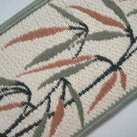 Vintage wall hanging | Long wall hanging | Nature wall hanging | Scandinavian woven textile | Made in Finland