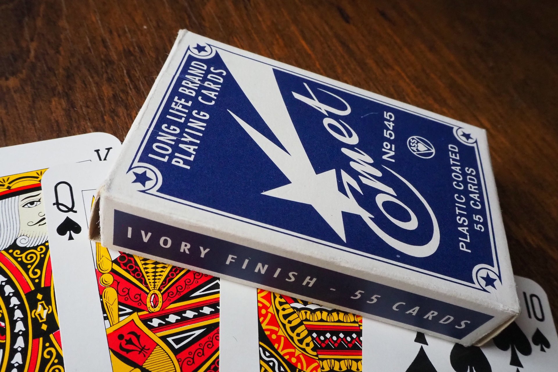 Vintage playing cards | Vintage card deck | Comet playing cards | Retro playing cards