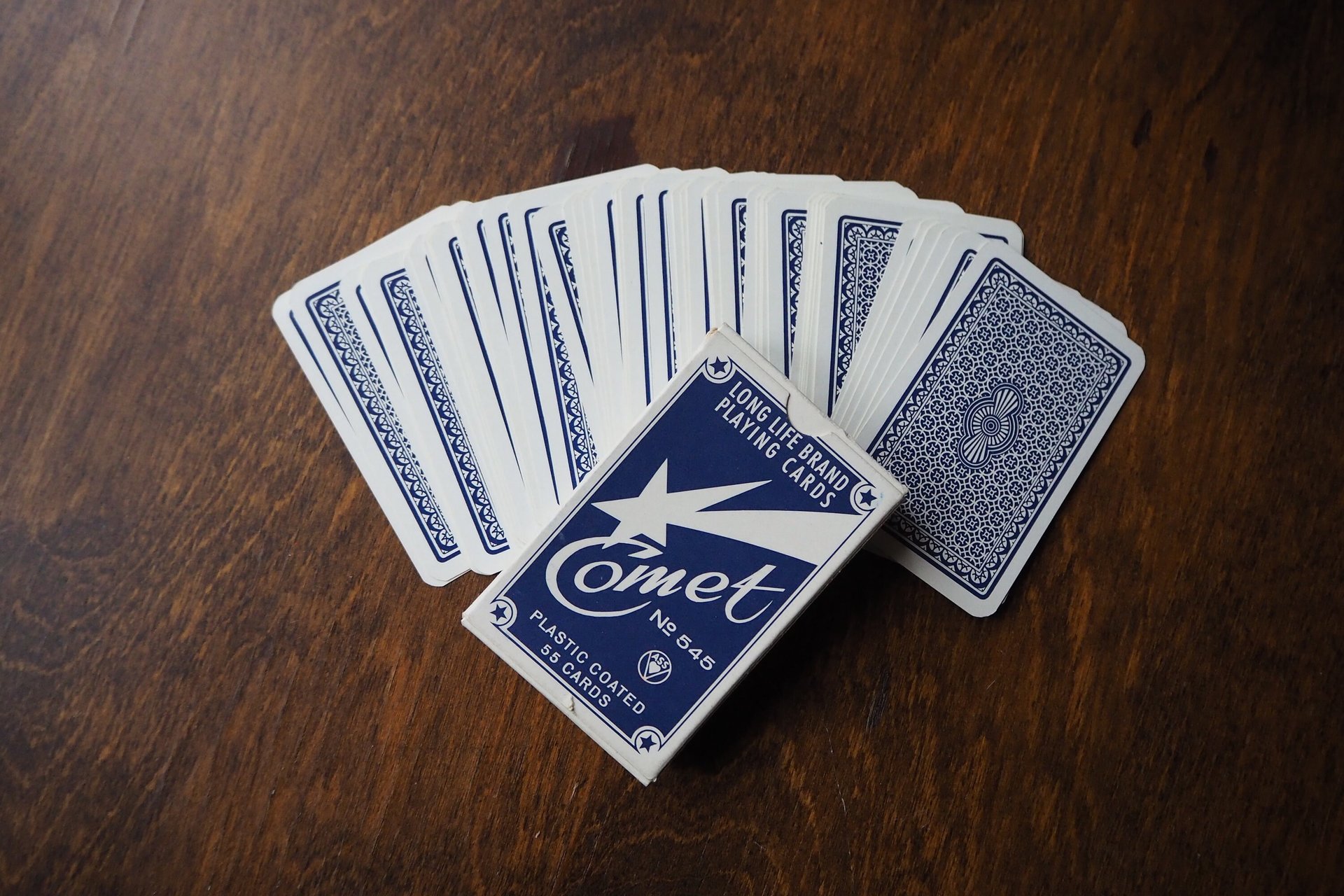 Vintage playing cards | Vintage card deck | Comet playing cards | Retro playing cards