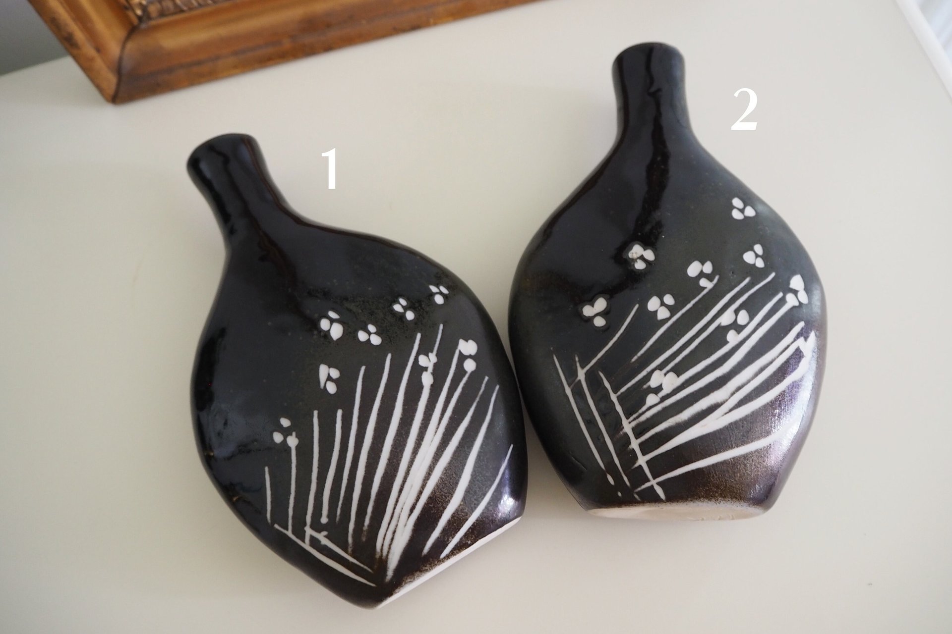 Vintage ceramic vase | Vintage vase | Koskelan keramiikka | Vintage Scandinavian home decor | Vintage bud vase