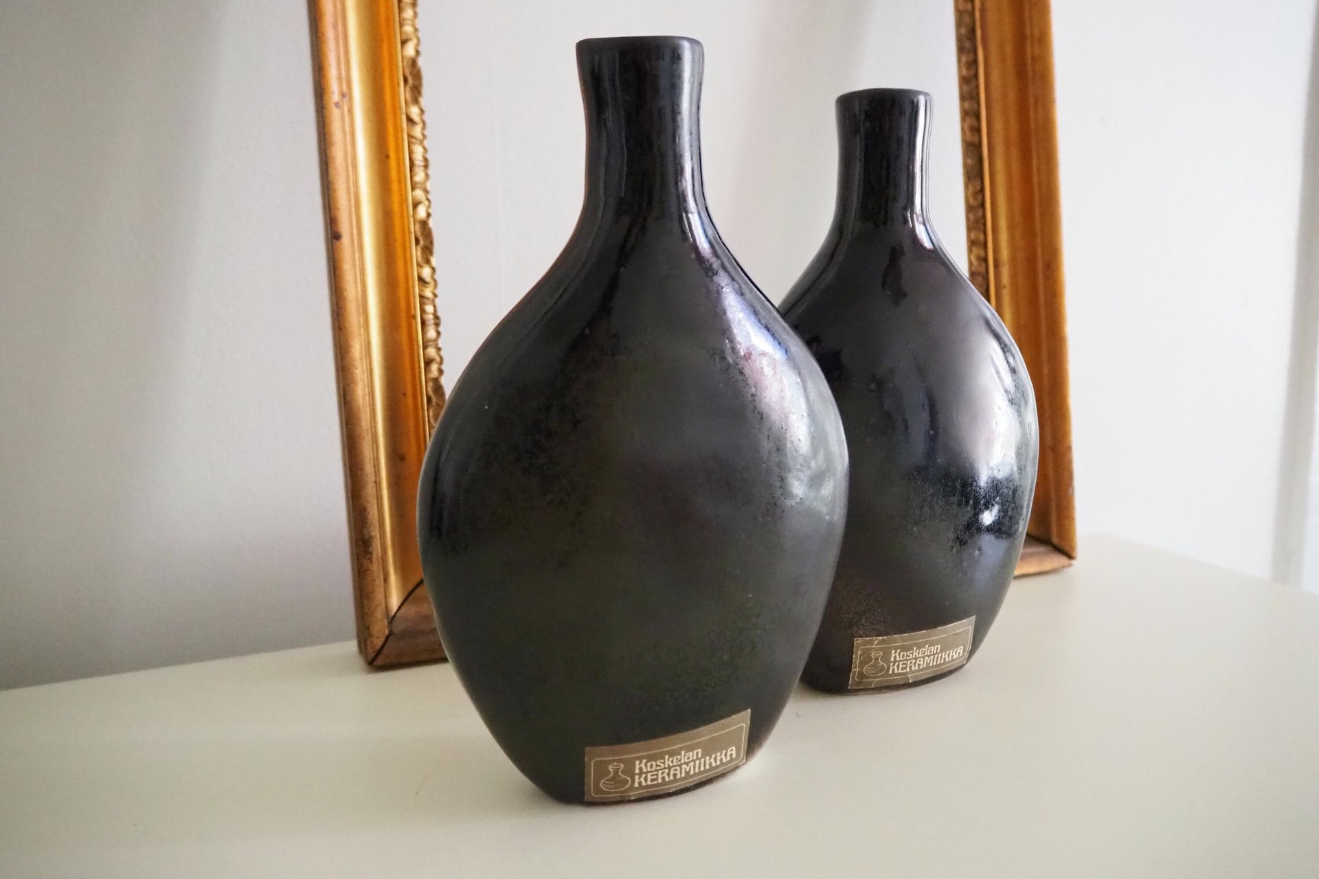 Vintage ceramic vase | Vintage vase | Koskelan keramiikka | Vintage Scandinavian home decor | Vintage bud vase