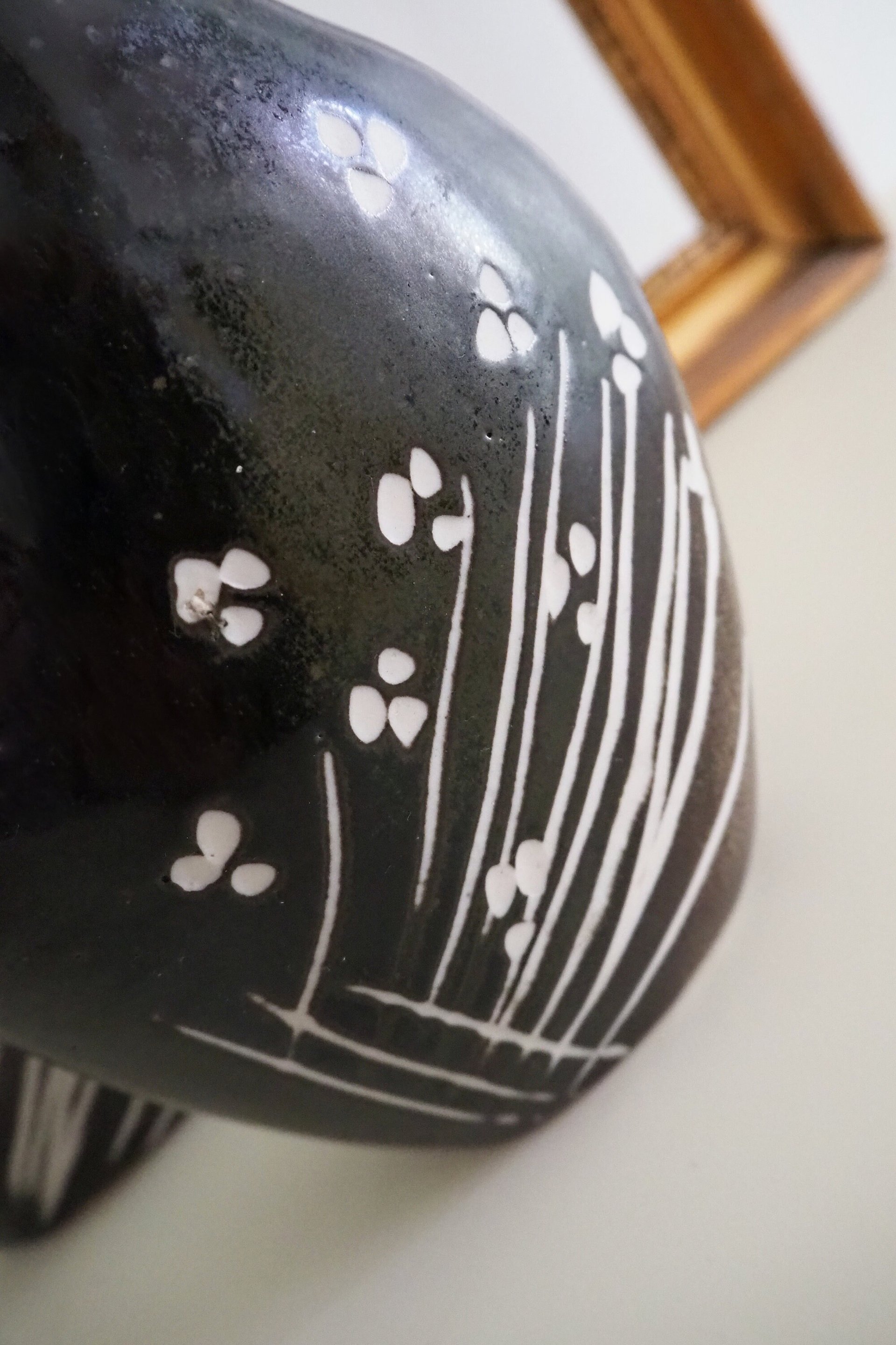 Vintage ceramic vase | Vintage vase | Koskelan keramiikka | Vintage Scandinavian home decor | Vintage bud vase