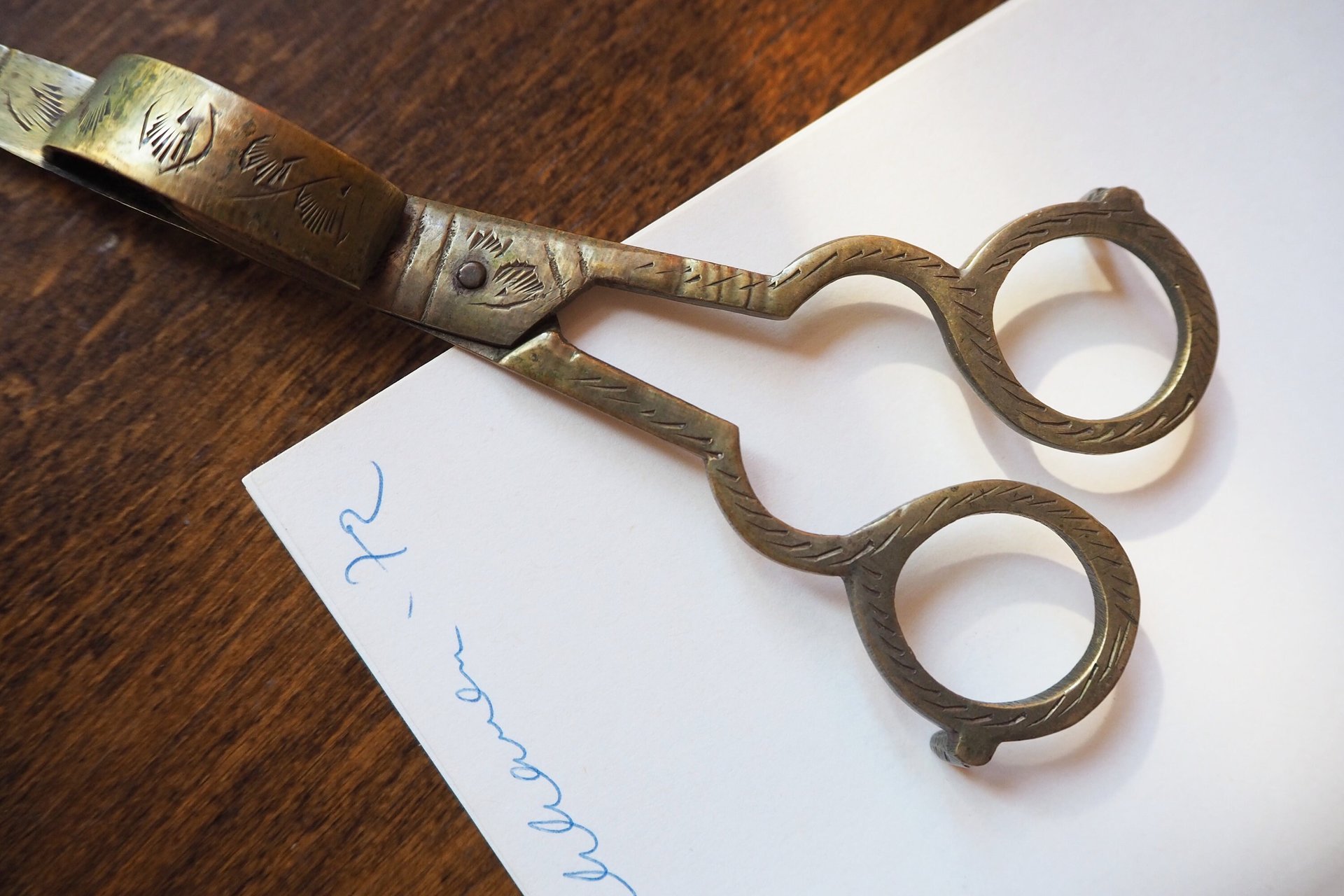 Vintage brass wick cutter | Brass candlewick scissors | Brass candlewick trimmer | Brass wick cutter | Vintage wick cutter