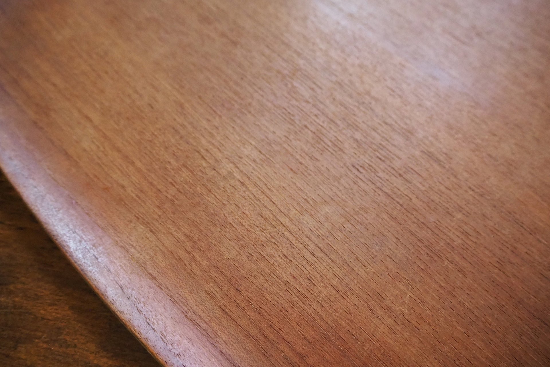 Vintage teak tray | Vintage Lainisalo teak tray | Rectangular teak serving tray | Finnish teak tray | Lainisalo teak tray