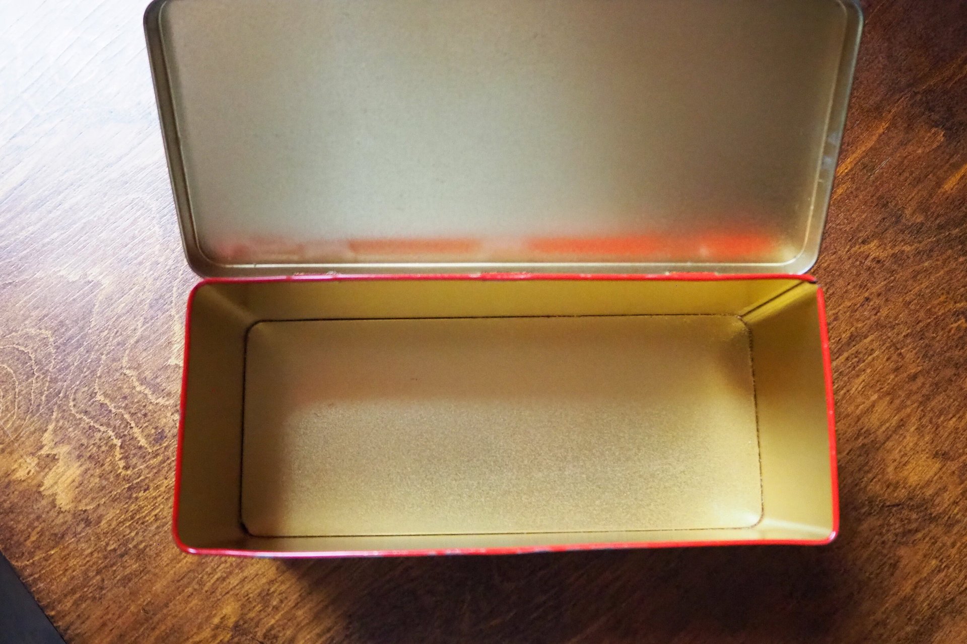 Vintage floral tin box | Floral tin box | Vintage storage box | 6 MB container Made in Great Britain